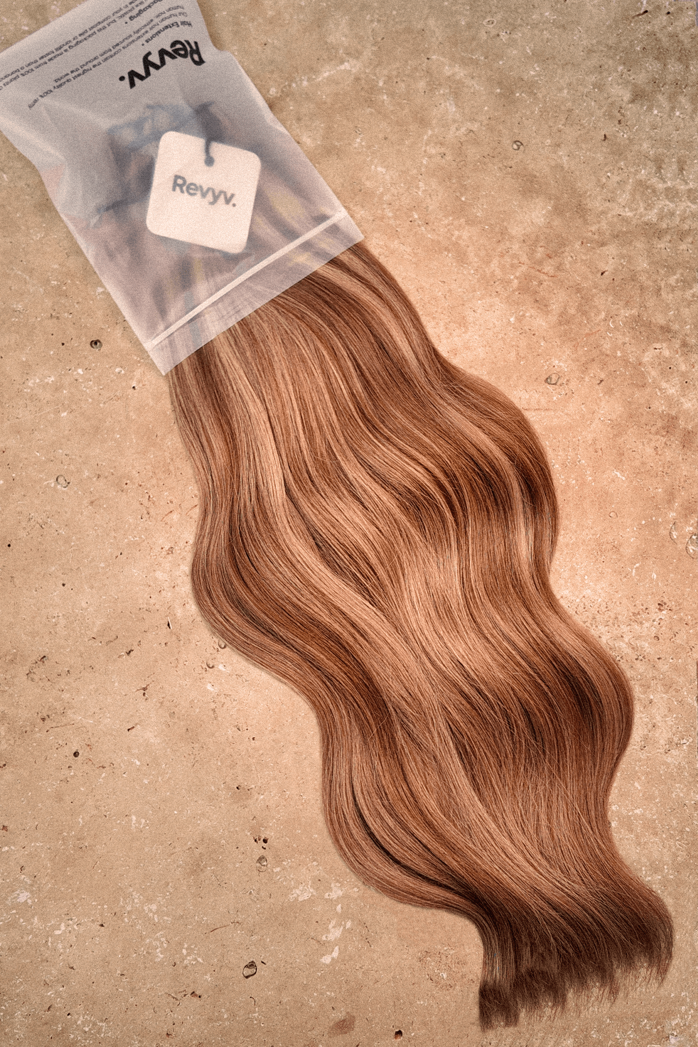LuxyLace™ 5-piece Clip In Human Hair Extensions - Revyv