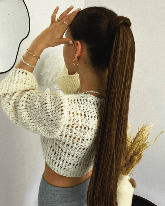 26" RealFeel™ Instant Clip&Wrap Ponytail